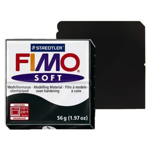 Fimo Soft  57 gr.  9 Nero