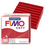 Fimo Soft  57 gr.  2 Rosso natale