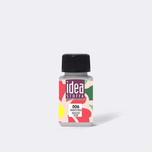 Maimeri Idea Stoffa 60 ml Perlescente Argento