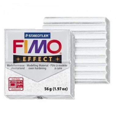 Fimo Soft Effect 57 gr. 052 Bianco Glitter