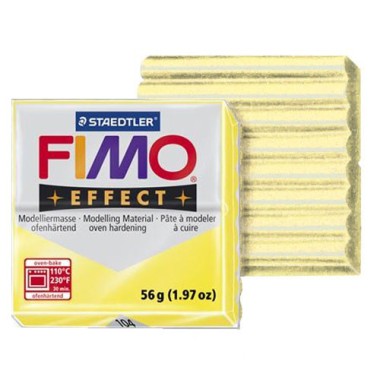 Fimo Soft Effect 57 gr. 104 Giallo Traslucido