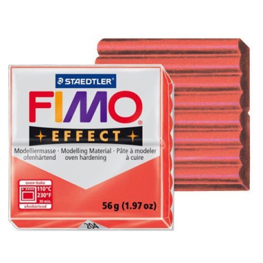 Fimo Soft Effect 57 gr. 204 Rosso Traslucido