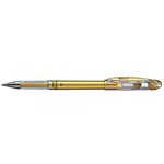 Penne Gel Pentel Slicci BG208 Metal Oro 12 pz.