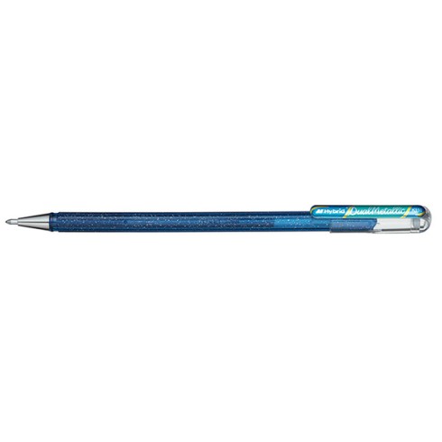 Penne Gel Pentel Dual Met. K110 Blu/Verde 12 pz.