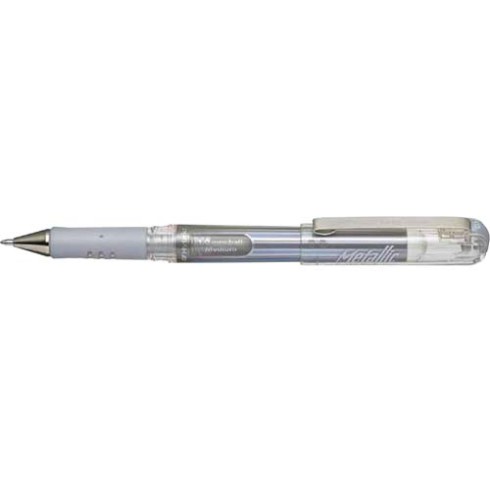 Penne Gel Pentel Hybrid K230 1.0 Argento 12 pz.