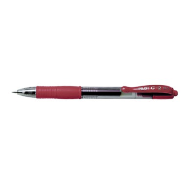 Penne Gel Pilot G2 Rosso 12 pz.