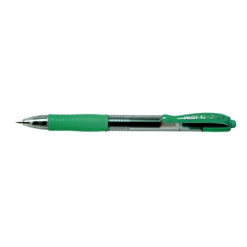 Penne Gel Pilot G2 Verde 12 pz.