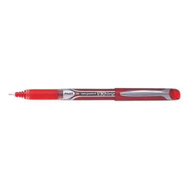 Penne Roller Pilot V10 Grip Rosso 12 pz.