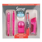 Gift Set Serve da 5 pz. Rosa