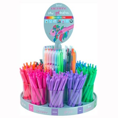 Penne Gel Serve Berry  Expo 150 pz. + 12 taschette