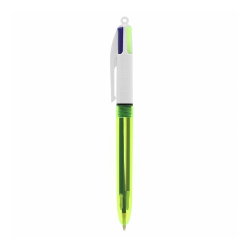 Penne Bic 4 Colori Fluo 12 pz.