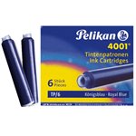 Cartucce Stilografiche Pelikan TP/6 Blu 6 pz.