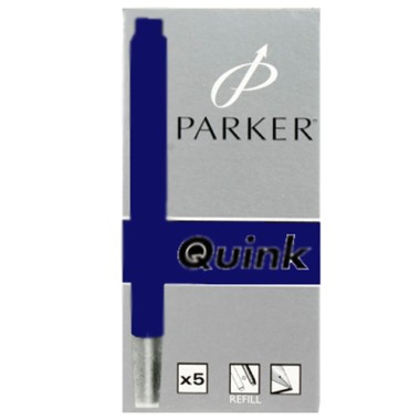 Cartucce Stilografiche Parker Blu 5 pz.