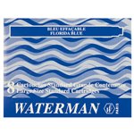 Cartucce Stilografiche Waterman Blu 8 pz.