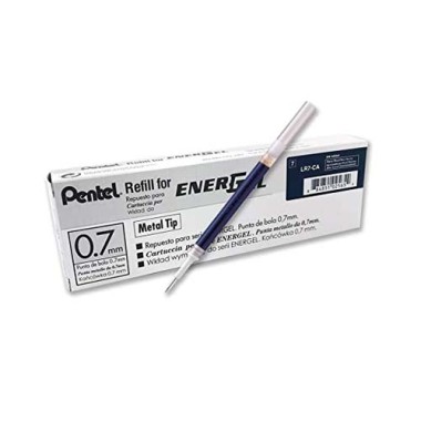 Refill Pentel Energel 0.7 Blu Navy 12 pz.