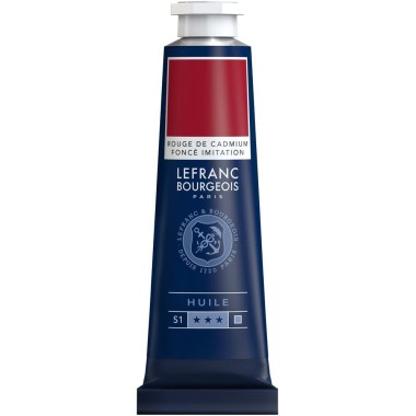 L&B Colori ad Olio Fine 40 ml Rosso Cadmio Scuro