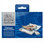 Acquarelli W&N Cotman 1/2 Godet a 16 Sketcher Del.