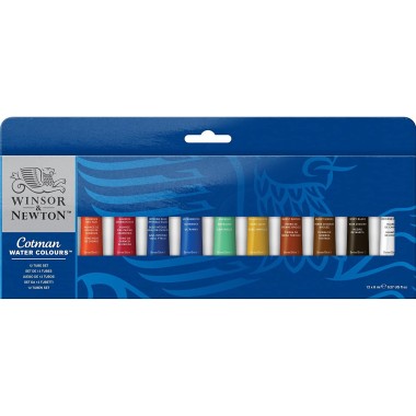 Acquarelli W&N Cotman Tubi a 12 8 ml