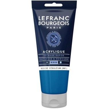 L&B Acrilico Fine 80 ml Blu Ceruleo