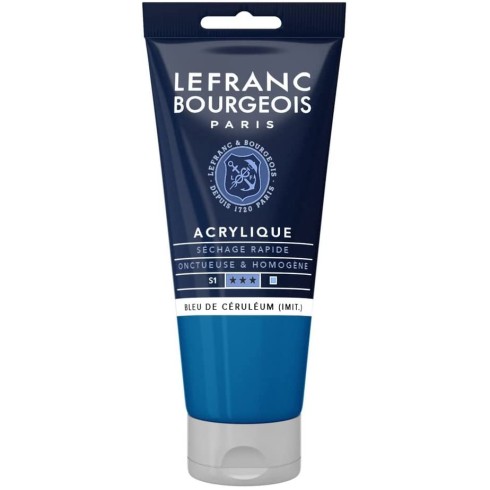 L&B Acrilico Fine 80 ml Blu Ceruleo