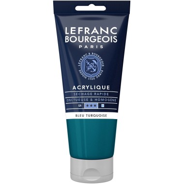 L&B Acrilico Fine 80 ml Blu Turchese