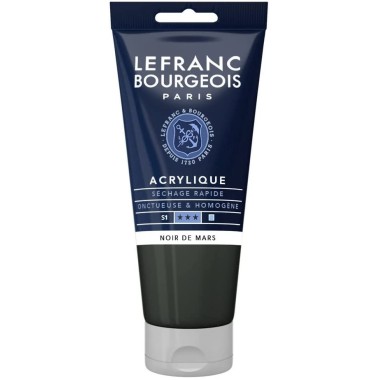 L&B Acrilico Fine 80 ml Nero di M.