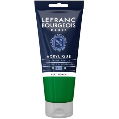 L&B Acrilico Fine 80 ml Verde Medio