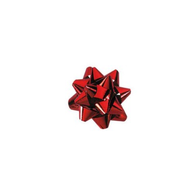 Stelle mm. 10 diam. 55 100 pz. Rosso