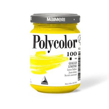 Maimeri Polycolor Vasetto 140 ml Giallo Limone