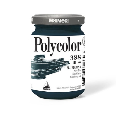 Maimeri Polycolor Vasetto 140 ml Blu Marina