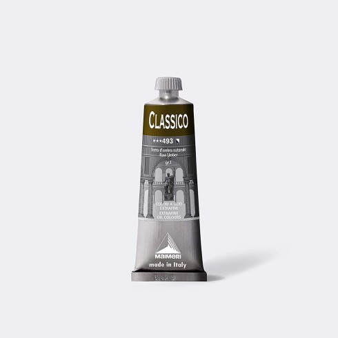 Maimeri Olio Tubo  60 ml Terra d'Ombra Naturale