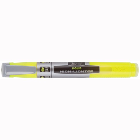 Evidenziatori Serve Liquid Giallo 12 pz.