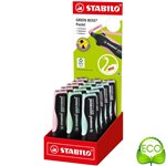 Evidenziatori Stabilo Boss Green Past.  Expo 15 pz