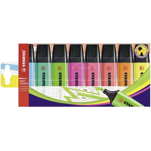 Evidenziatori Stabilo Boss Original  8 Colori