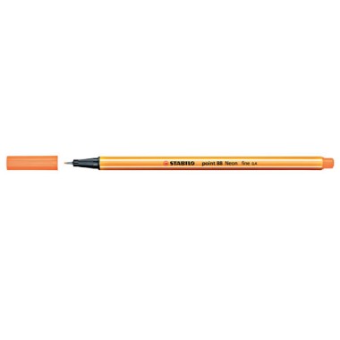 Pennarelli Stabilo Point 88  Neon Arancio 10 pz.