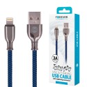 TF Cavo Forever Tornado USB/Lightning 1 mt. 3A Blu