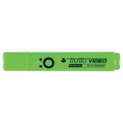 Evidenziatori Tratto Video Emotion Verde