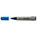 Marker Bic 2300 Punta Scalpello Blu 12 pz.