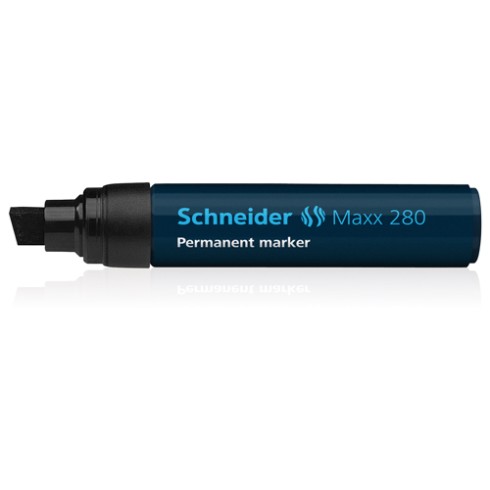 Marker Schneider Maxx 280 punta 12 mm Nero