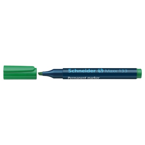 Marker Schneider Maxx 133 Verde scalpello 10 pz.