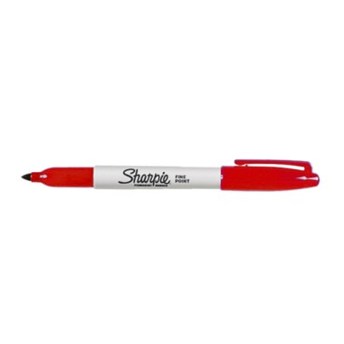 Marker Sharpie Fine Rosso 12 pz.