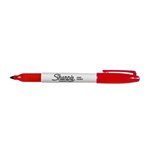 Marker Sharpie Fine Rosso 12 pz.