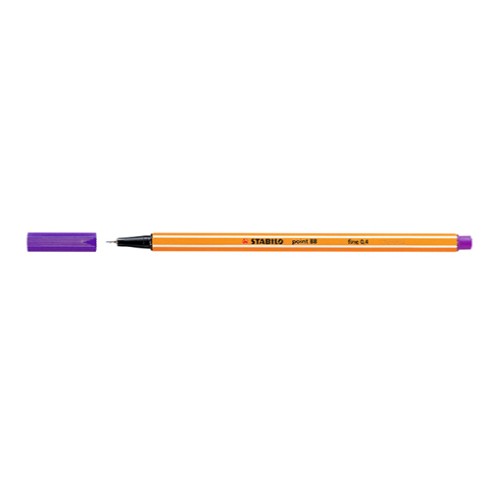 Pennarelli Stabilo Point 88 Viola 10 pz.