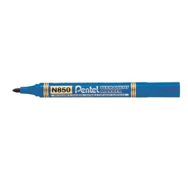 Marker Pentel N850 Punta Conica Blu  12 pz.