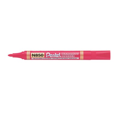 Marker Pentel N850 Punta Conica Rosso 12 pz.