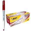 Marker Bic Velleda 1741 Punta Fine  Rosso 12 pz.