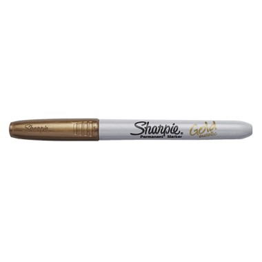 Marker Sharpie Fine  Metallic Oro 12 pz.