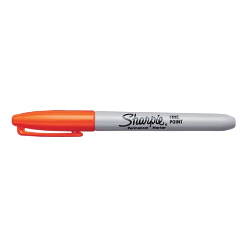 Marker Sharpie Fine Arancione 12 pz.