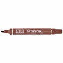 Marker Pentel N50 Punta Conica Marrone 12 pz.