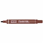 Marker Pentel N50 Punta Conica Marrone 12 pz.